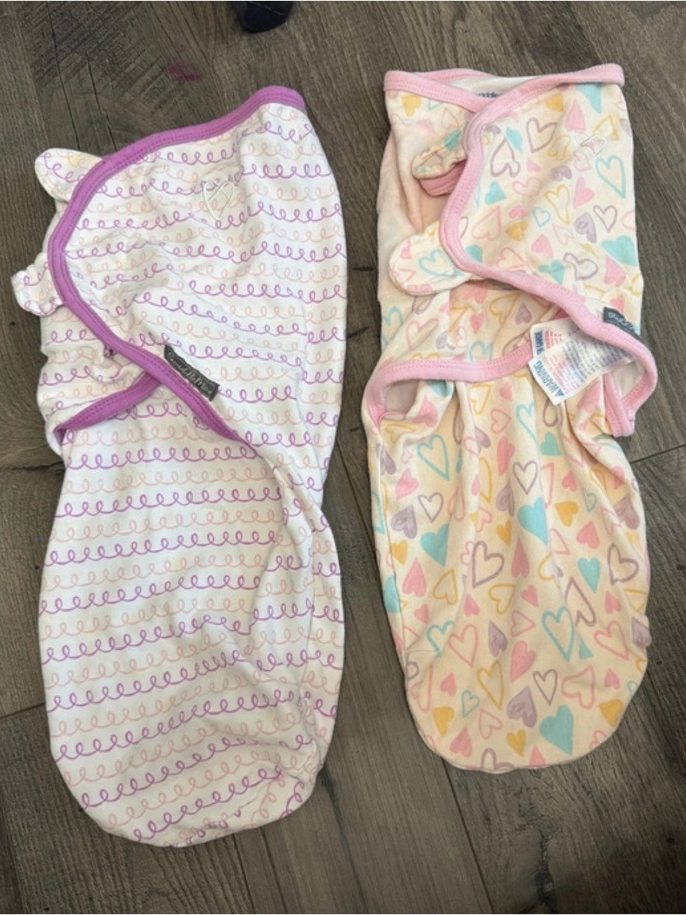 Swaddle me size small (0-3) pack of two
